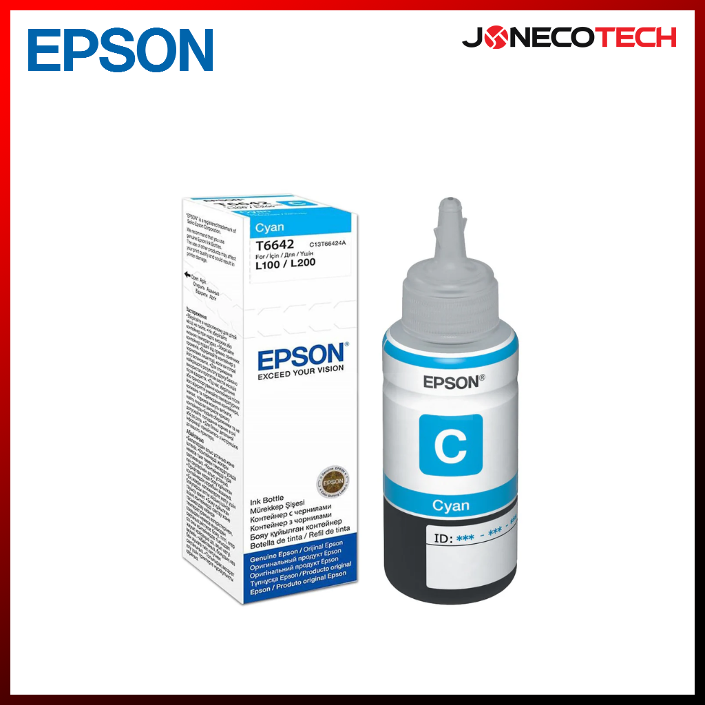 Epson T664200 Cyan Ink Bottle
