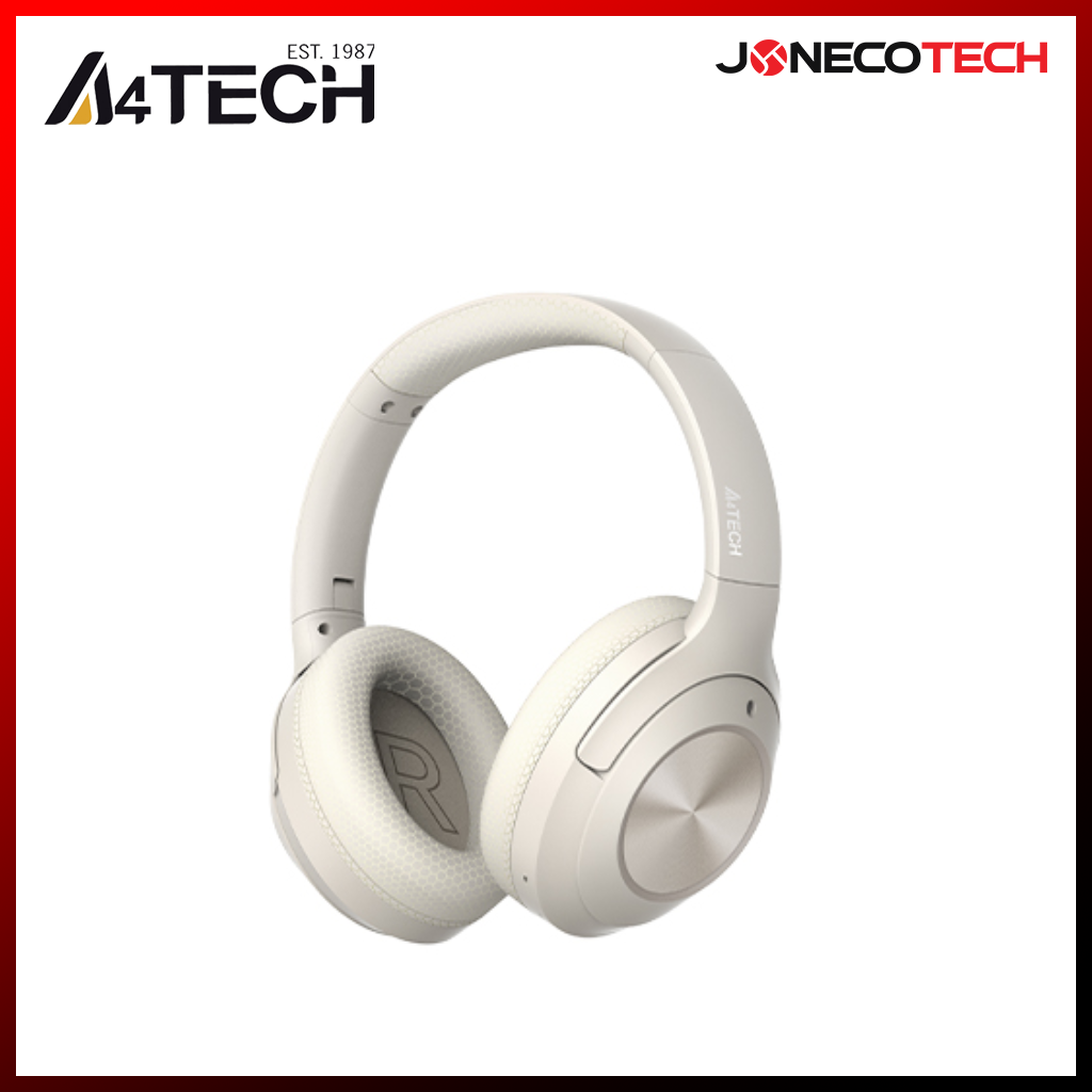 A4tech BH220 Wireless Headset Headphones (Beige)