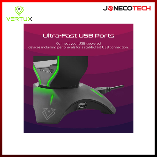 Extent Multi-Purpose Mouse Bungee with Headphone Stand & USB Hub