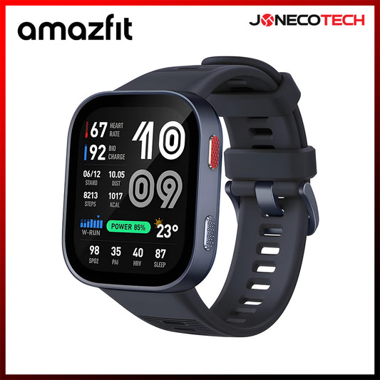 Amazfit Bip Max Smartwatch 3000nits 2.07"HD Screen20Days Battery Life 4GB Storage Offline Map