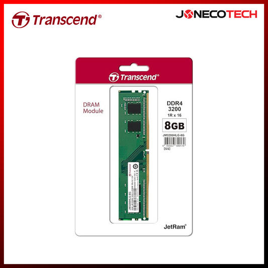 Transcend 8GB DDR4 3200MHZ U-DIMM JM3200HLG-8G Memory