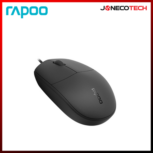 Rapoo N100 Wired Optical Mouse (Black)