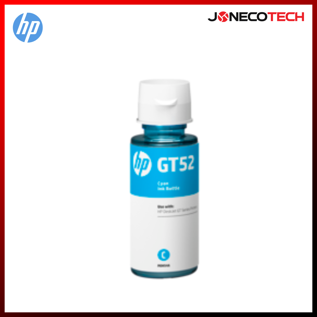 HP GT52 70-ml Cyan Original Ink Bottle