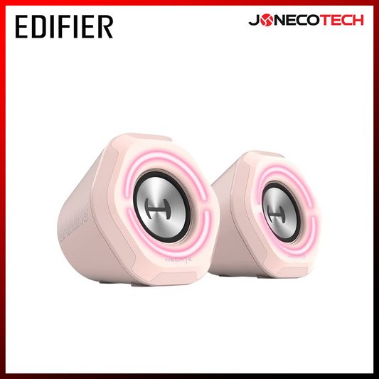 Edifier G1000 White or Pink RGB Bluetooth Gaming Stereo Speaker