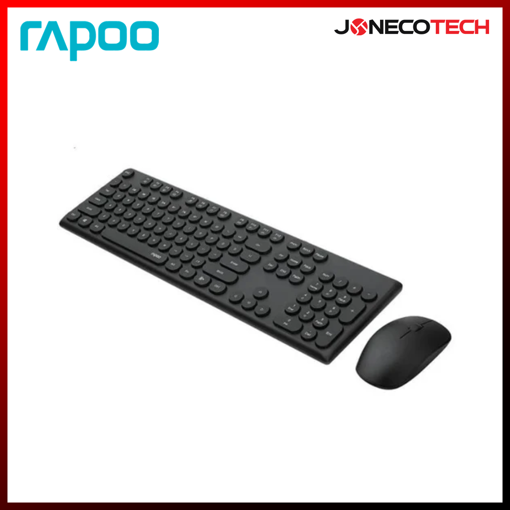 Rapoo X260S Wireless Keyboard and Mouse Combo