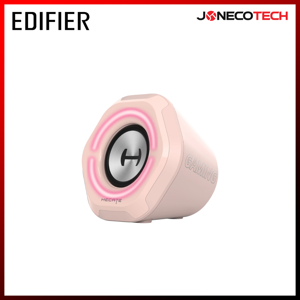 Edifier G1000 White or Pink RGB Bluetooth Gaming Stereo Speaker