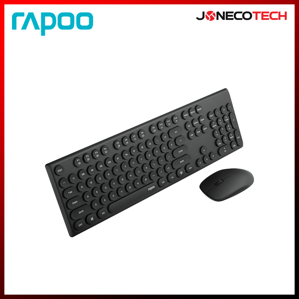 Rapoo X260S Wireless Keyboard and Mouse Combo