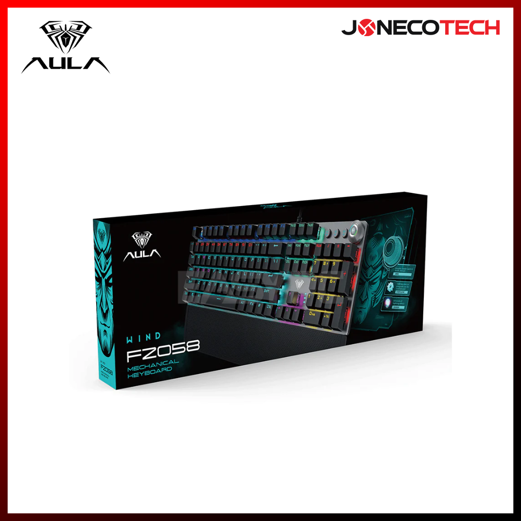 Aula F2058 Wired Mechanical Gaming Keyboard