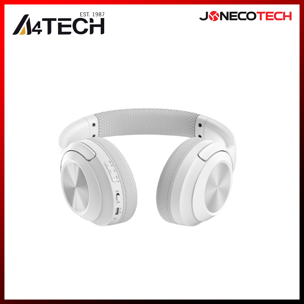 A4tech BH220 Wireless Headset Headphones (White)