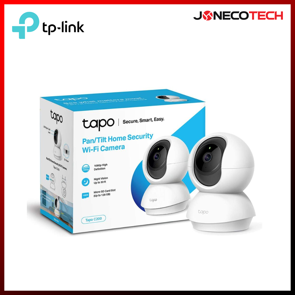 TP-LINK Tapo C200 Pan/Tilt Home Security Wi-Fi Camera