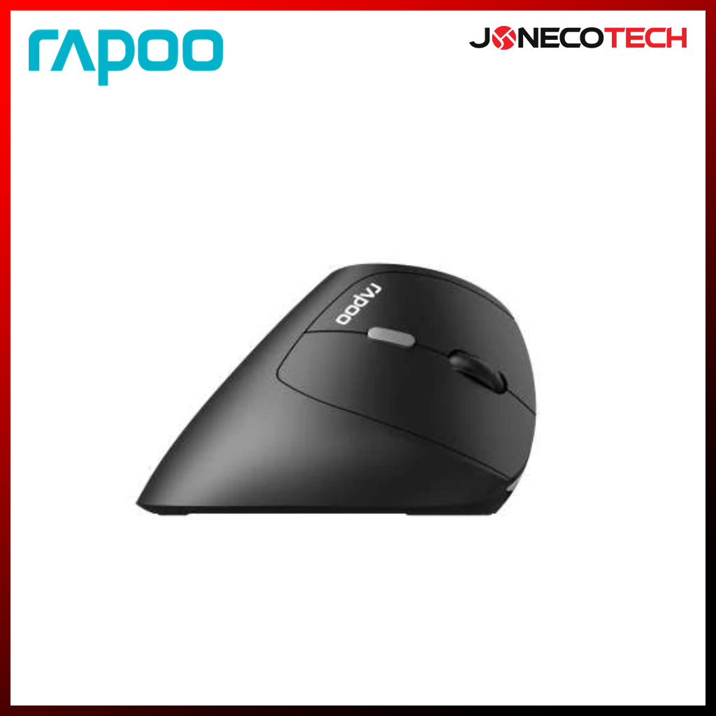Rapoo EV250 Wireless Bluetooth Ergonomic Mouse 2.4G Wireless Silent Optical Mouse