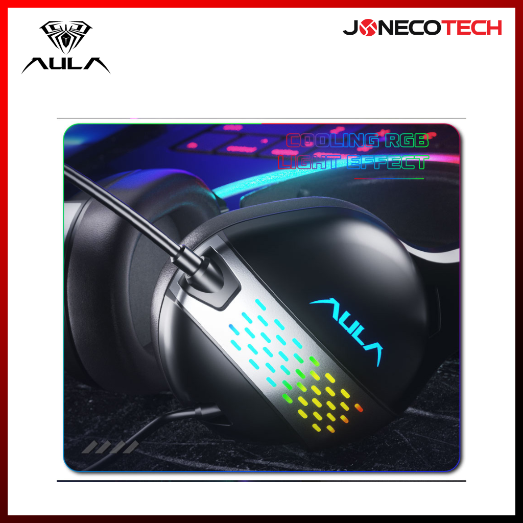 Aula S503 wired gaming Headset Head Beam Glow
