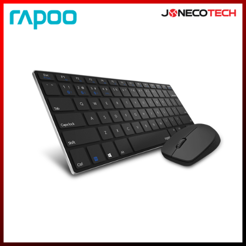 Rapoo 9000M Multi-mode Wireless Keyboard and Mouse Combo