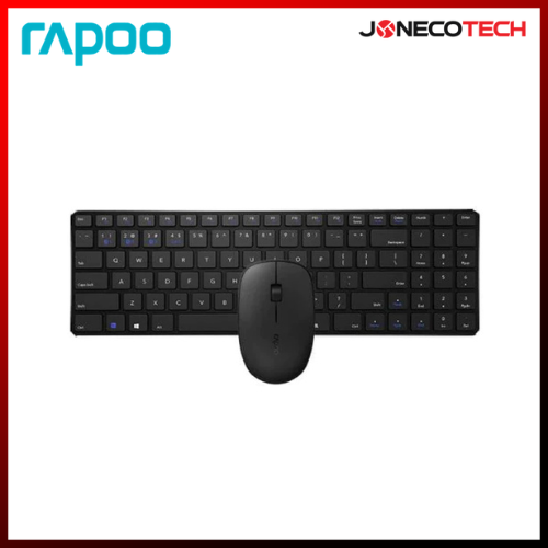 Rapoo 9300M Black Wireless Keyboard