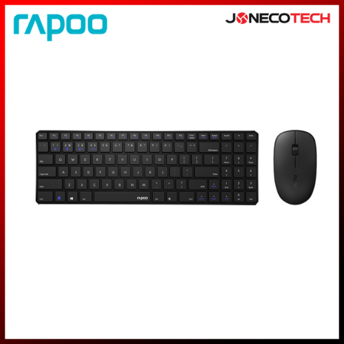 Rapoo 9300M Black Wireless Keyboard