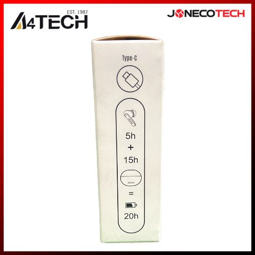 A4TECH B25 True Wireless Bluetooth Earphones (Icy Blue)