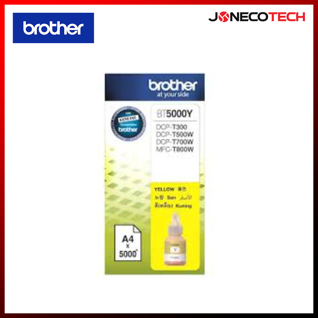 BROTHER BT5000Y Ink Bottle Yellow