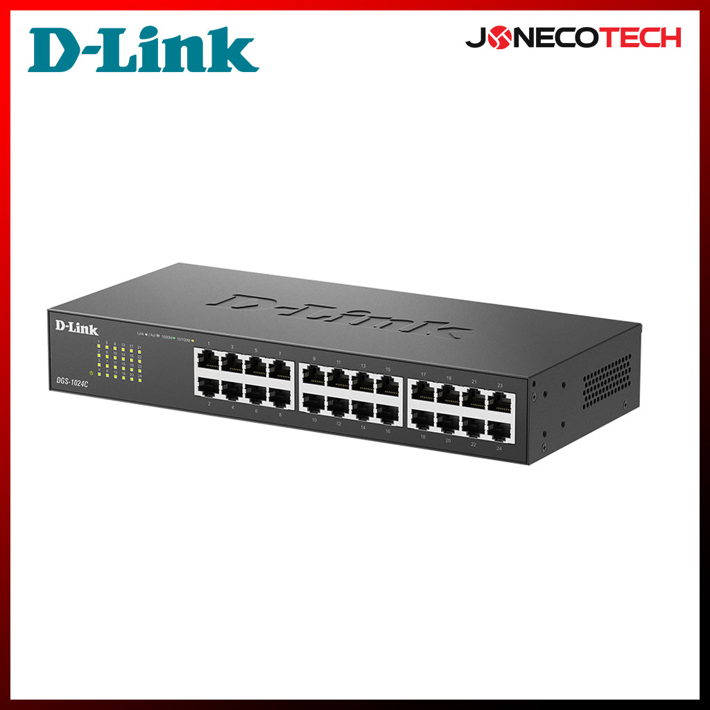 DLINK DGS-1024C (METAL CASING)