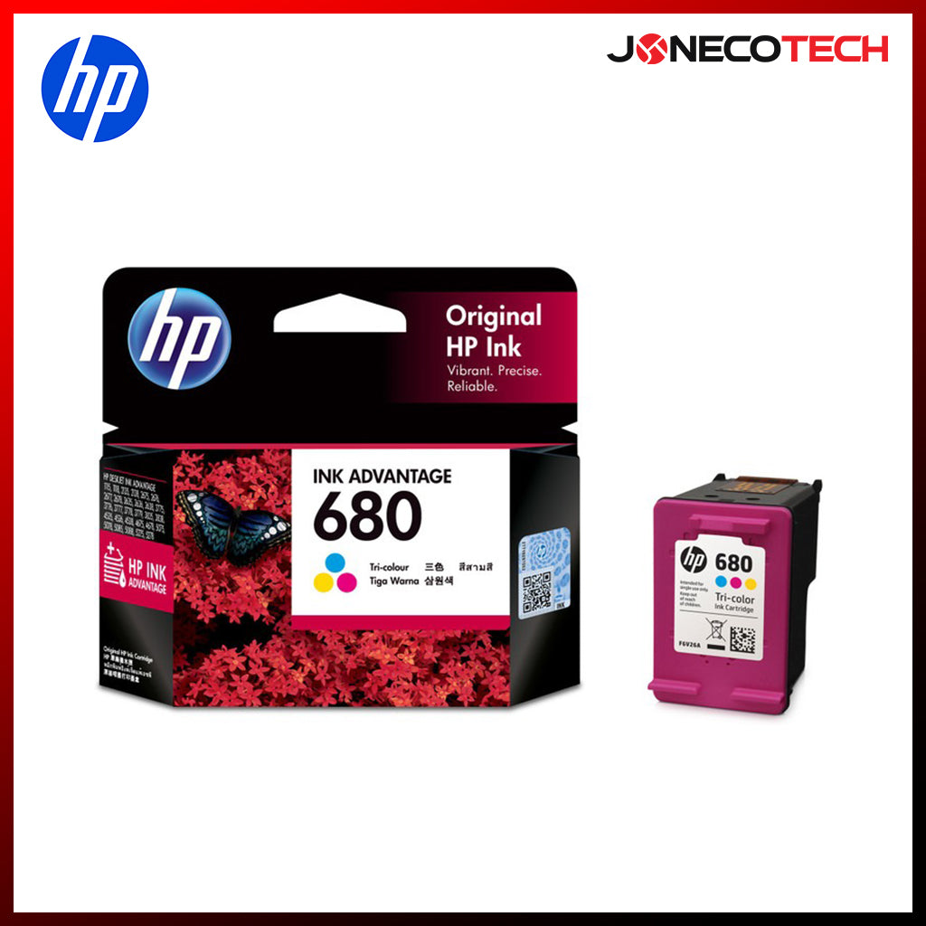 HP 680 Ink Cartridge F6V27AA Black