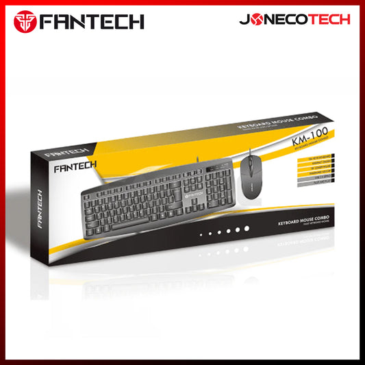 FANTECH KM100 KEYBOARD AND MOUSE COMBO