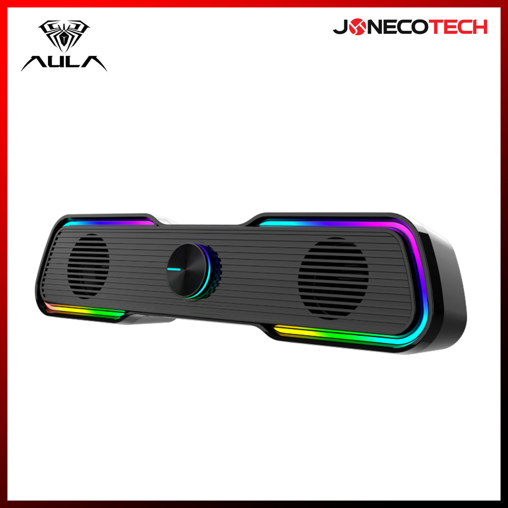 AULA N-169B Wired RGB Gaming Speaker