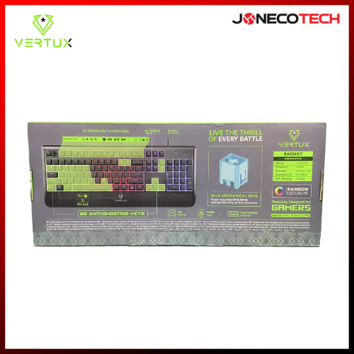 RaidKey Rapid Response Wired Mechanical Gaming Keyboard