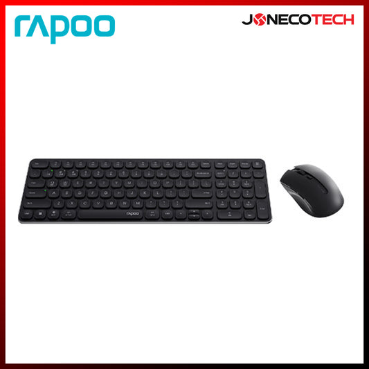 RAPOO 9350S MULTI-MODE WIRELESS ULTRA-SLIM KEYBOARD AND MOUSE COMBO