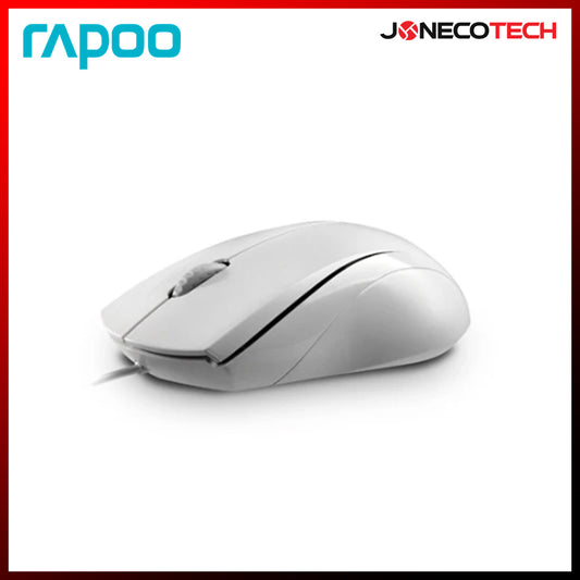 RAPOO N1200 SILENT MOUSE WHITE