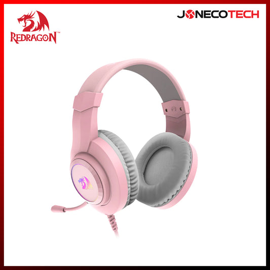 REDRAGON (H371P-RGB) HYLAS USB HEADSET PINK
