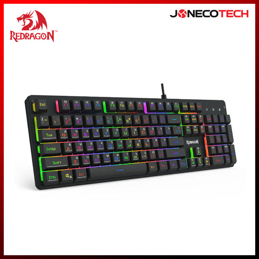 REDRAGON (K514 RGB) NAGATO WIRED GAMING KEYBOARD BLACK