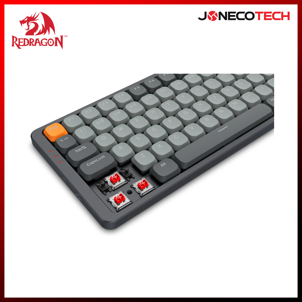 REDRAGON K652GG AZURE RED SWITCH KEYBOARD