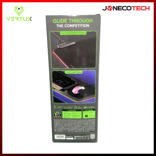 SwiftPad-XL Game Immersion Smooth Scrolling RGB LED Gaming Mouse Pad