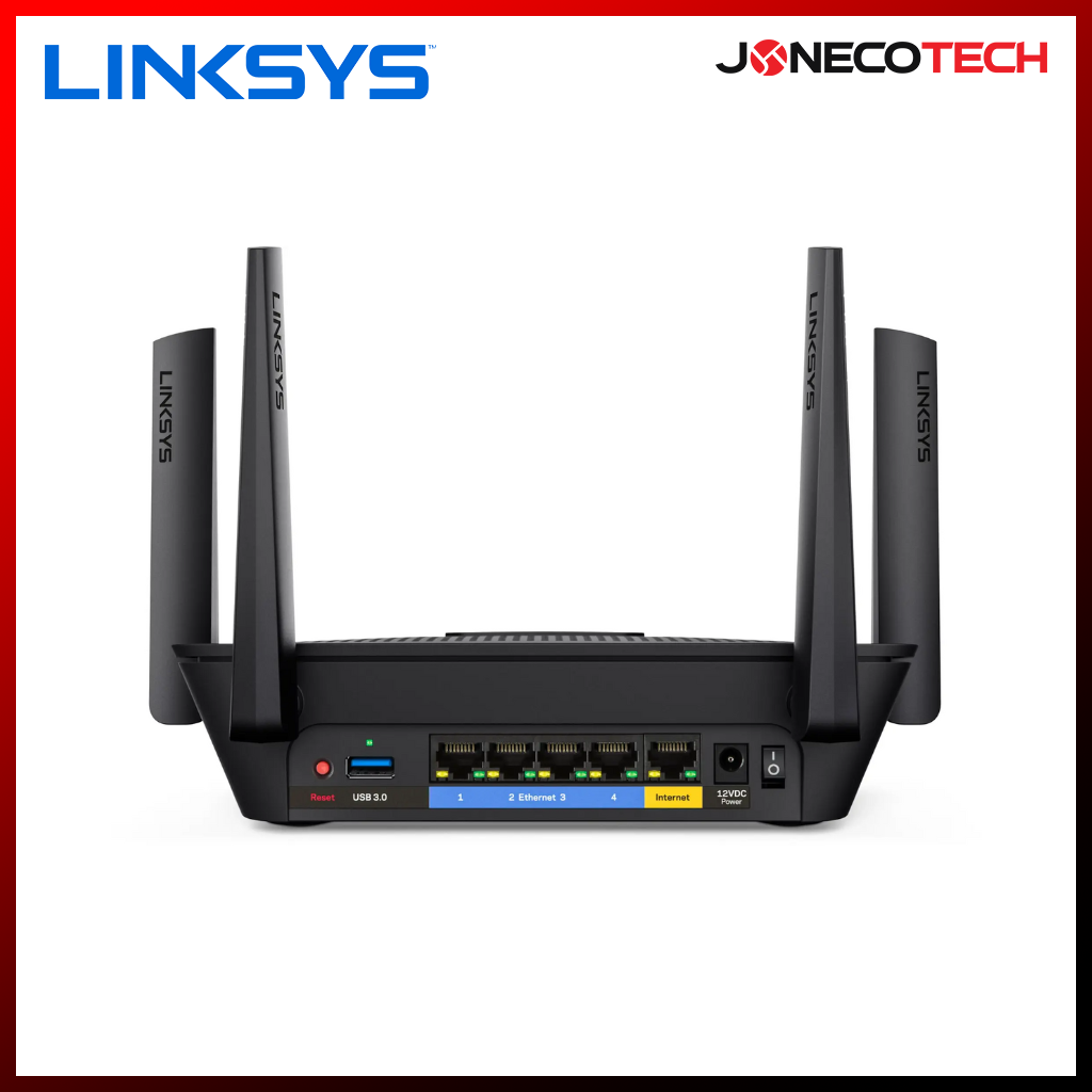 LINKSYS EA8300-HK MAX STREAM AC 2200 TRI-BAND WI-FI 5 ROUTER