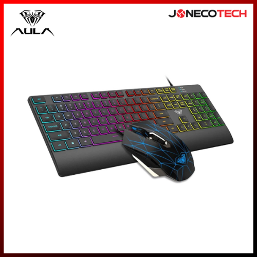 Aula T201 Wind Gaming Membrane Keyboard and Mouse Combo
