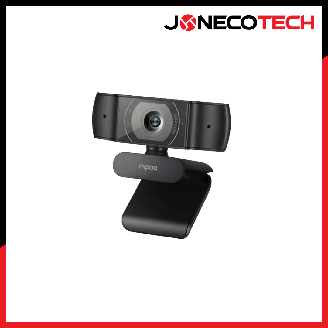 Webcam Usb Joneco RAPOO (720P) - Tech – HD Black C200