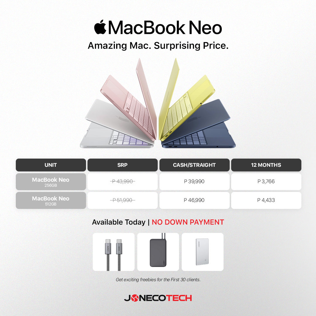 MacBook Neo Now Available at Joneco Tech