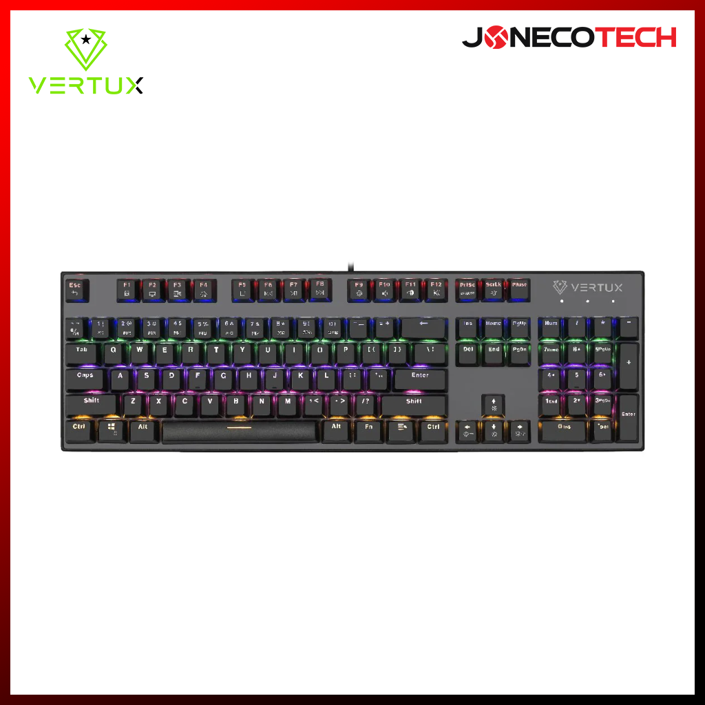 Vertux Tactical Advance Performance Mechanical Gaming Keyboard
