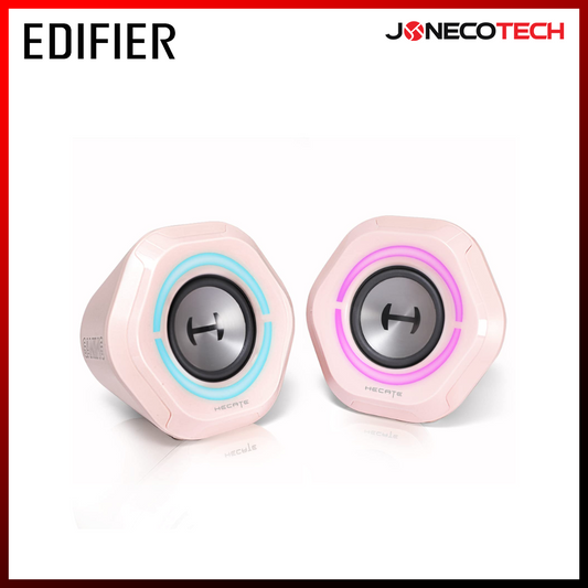 Edifier G1000 White or Pink RGB Bluetooth Gaming Stereo Speaker