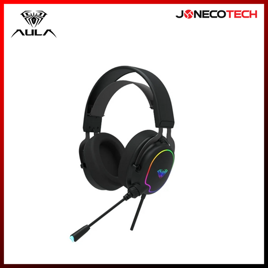Aula Wind F606 RGB Wired Gaming Headset With Noise Cancelling Microphone