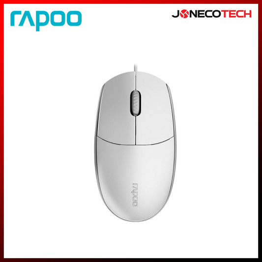 Rapoo N100 Wired Optical Mouse (White)