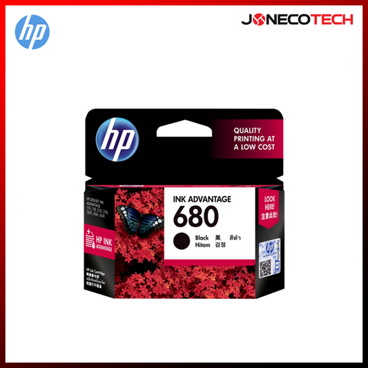 HP 680 Black Original Ink Advantage Cartridge