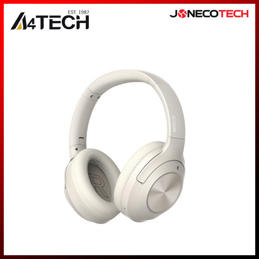 A4tech BH220 Wireless Headset Headphones (Beige)
