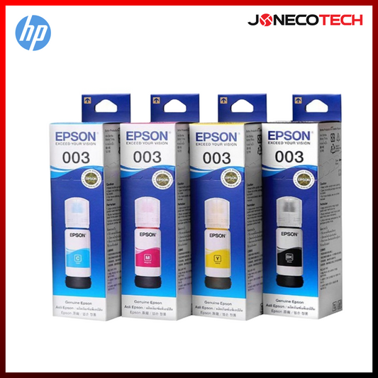 Epson 003 T00V Orignal Ink Bottle (Black,Cyan,Magenta,Yellow)