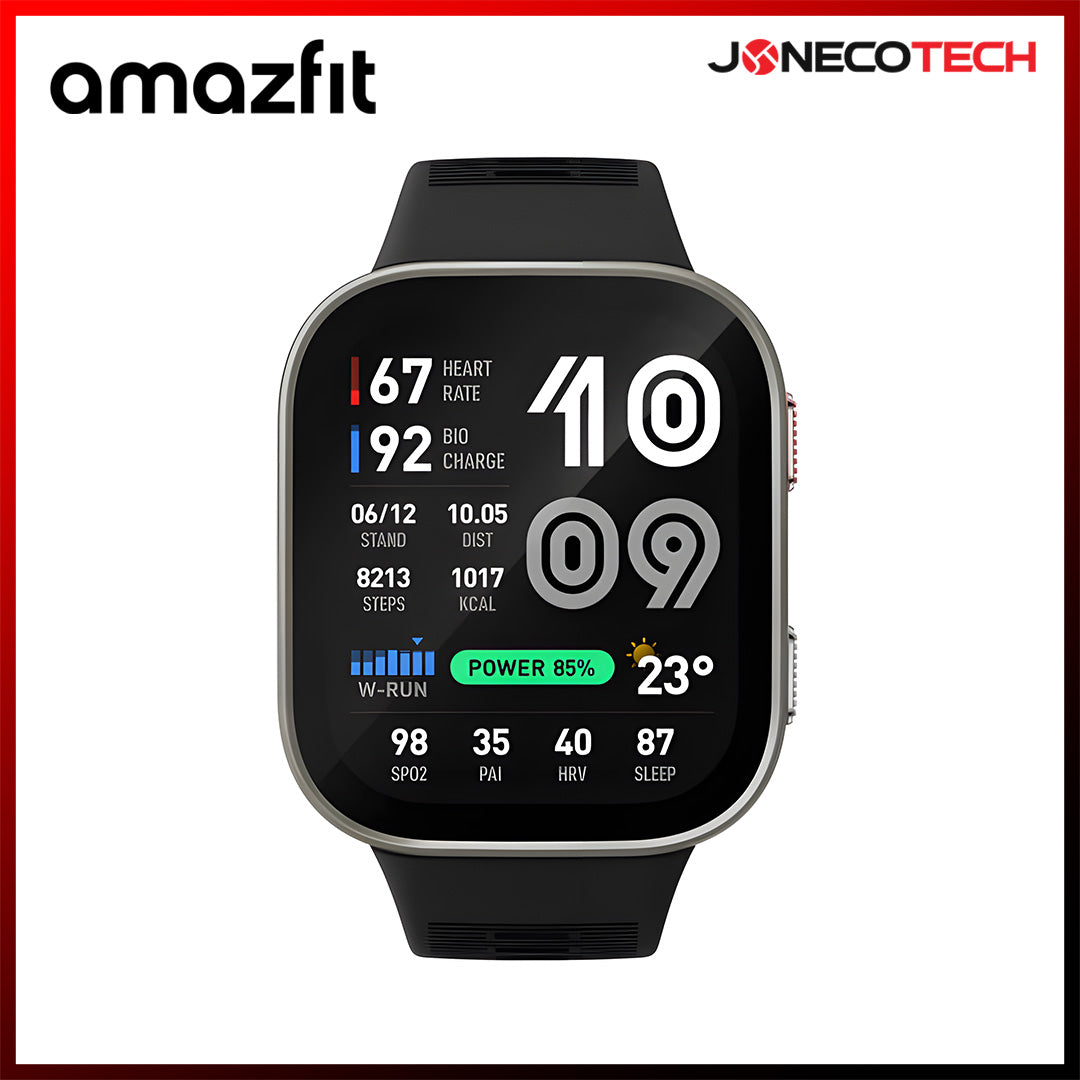 Amazfit Bip Max Smartwatch 3000nits 2.07"HD Screen20Days Battery Life 4GB Storage Offline Map