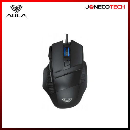 Aula Mountain S12 Wired Gaming Mouse With 7 Customized Marco Keys