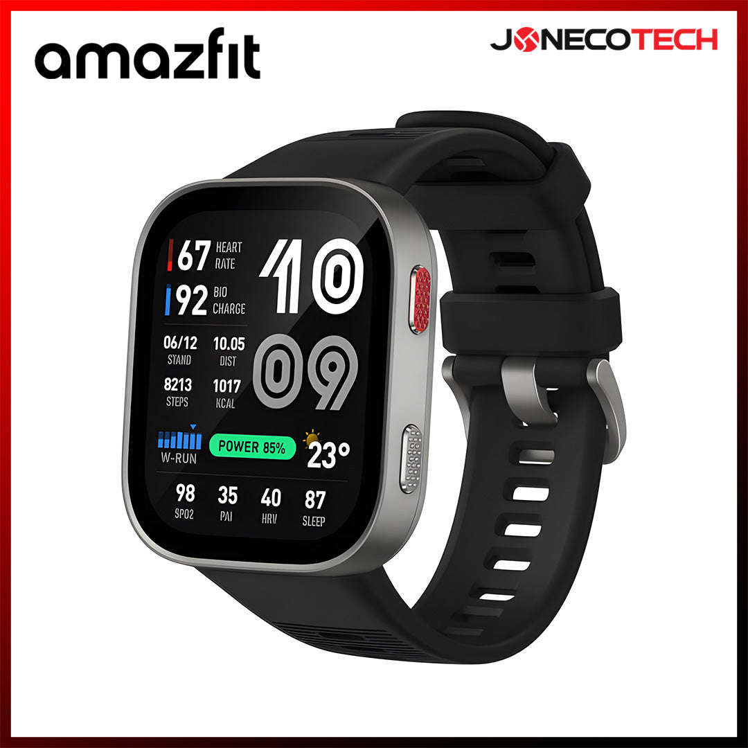 Amazfit Bip Max Smartwatch 3000nits 2.07"HD Screen20Days Battery Life 4GB Storage Offline Map