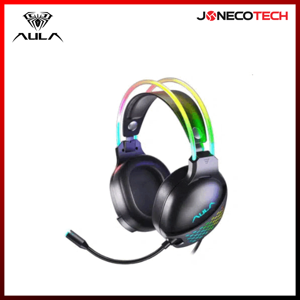 Aula S503 wired gaming Headset Head Beam Glow
