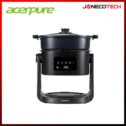 Acerpure Chef KF754-70B KF1 Black 2-in-1 Flip Air Fryer & Cooking Pot