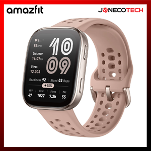 [New Arrival] Amazfit Bip 6 Smartwatch 1.97" AMOLED Display Bluetooth Phone Up To Two Weeks Of Battery Life- BLUSH