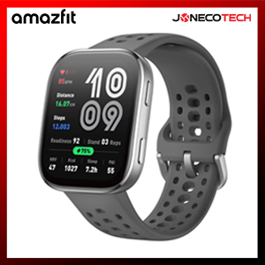 [New Arrival] Amazfit Bip 6 Smartwatch 1.97" AMOLED Display Bluetooth Phone Up To Two Weeks Of Battery Life- CHARCOAL